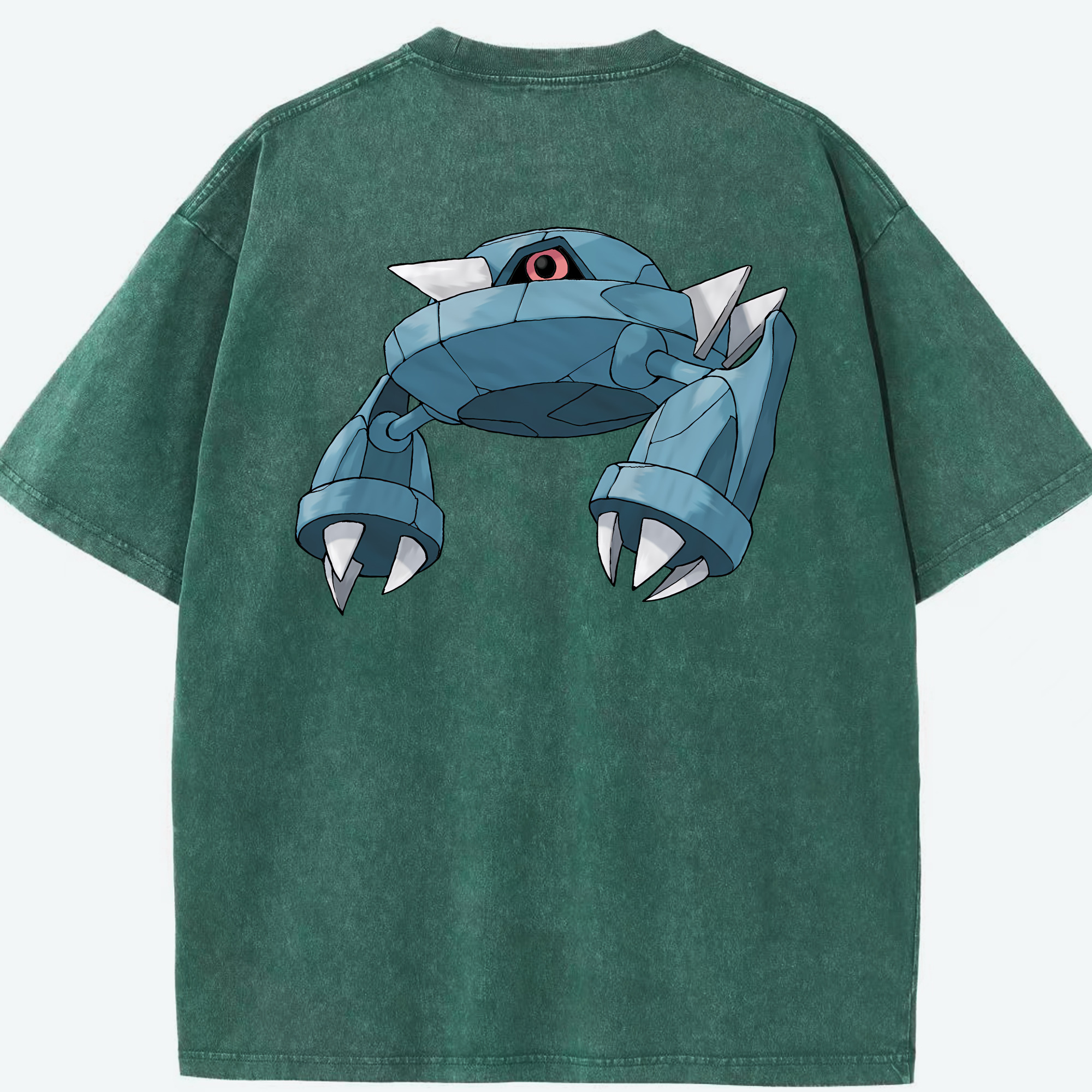 （画像用） ポケットモンスター Pokémon 綿100% ヴィンテージ風 半袖Tシャツ（背面プリント）